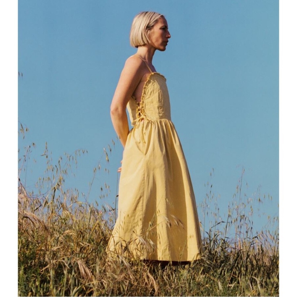 Rudy Jude Yellow Potholder Dress